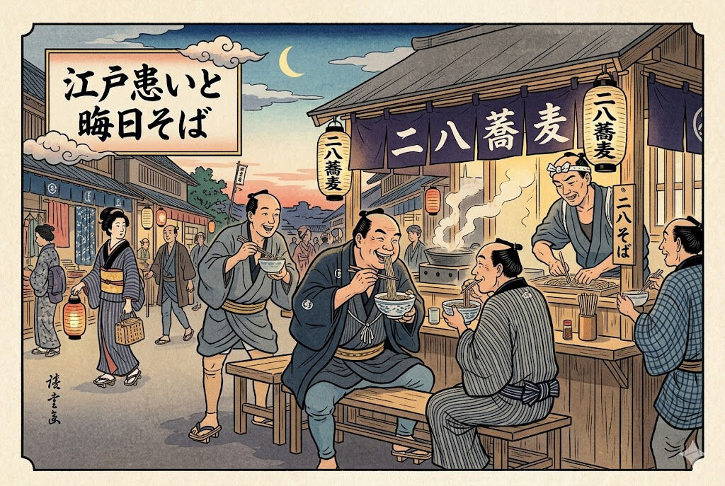 江戸患いと晦日そば